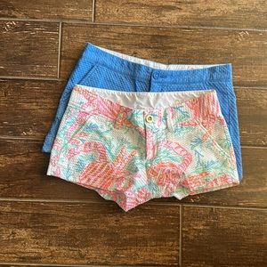 Lilly Pulitzer The Walsh Short | Two Pairs (crab and blue pair)